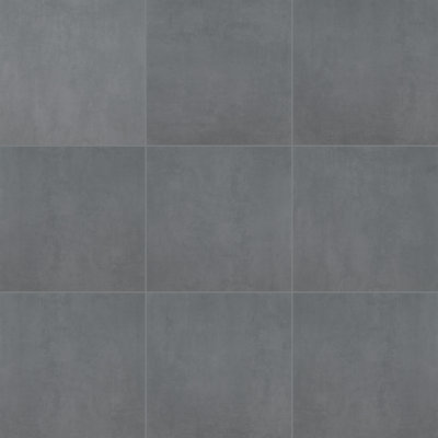 24 po. X 24 po. X 0,79 po. Pavé aspect pierre de porcelaine mat (4 pieds carrés / unité, 2 pièces)