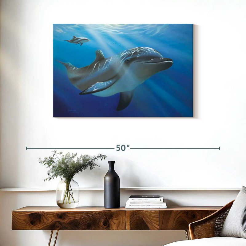 Brampt Evening Dive, 24" H x 36" W