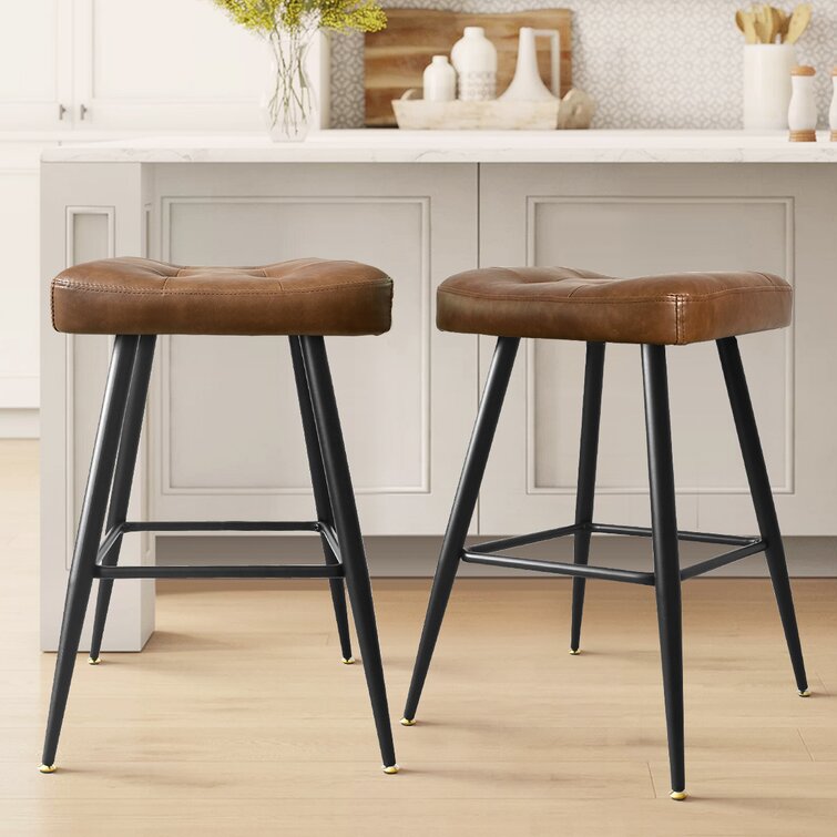 Nedlands 26" Counter Stool Set of 2 - Brown
