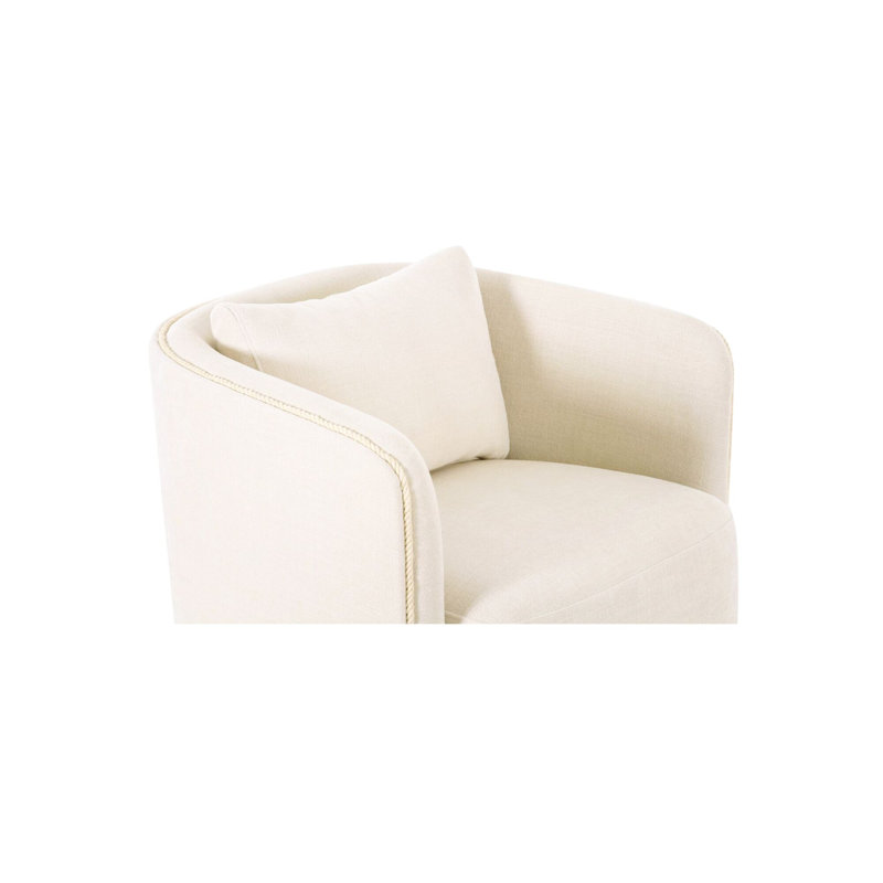 Cecil Accent Chair Tapestry, Cream