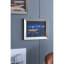 Art mural rectangulaire avec cadre robuste, 19,5 po x 15,5 po, décoration pour le salon, chambre à coucher, bureau, art 19,7 po x 1,2 po x 15,7 po