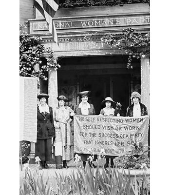" Suffragettes Displeased Over Women "