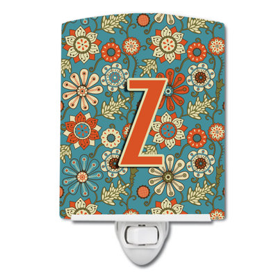 Flowers Ceramic Night Light
