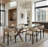 Modern Faux Leather Dining Chairs with Curved Backrest and Metal Legs-114982709-114982710
