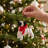 3" Handmade Holiday Shaped Ornament