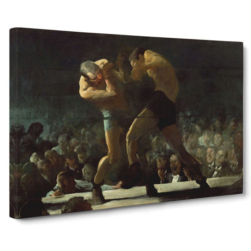 Club Night by George Bellows - Wrapped Canvas, 35cm H x 50cm W x 3cm D