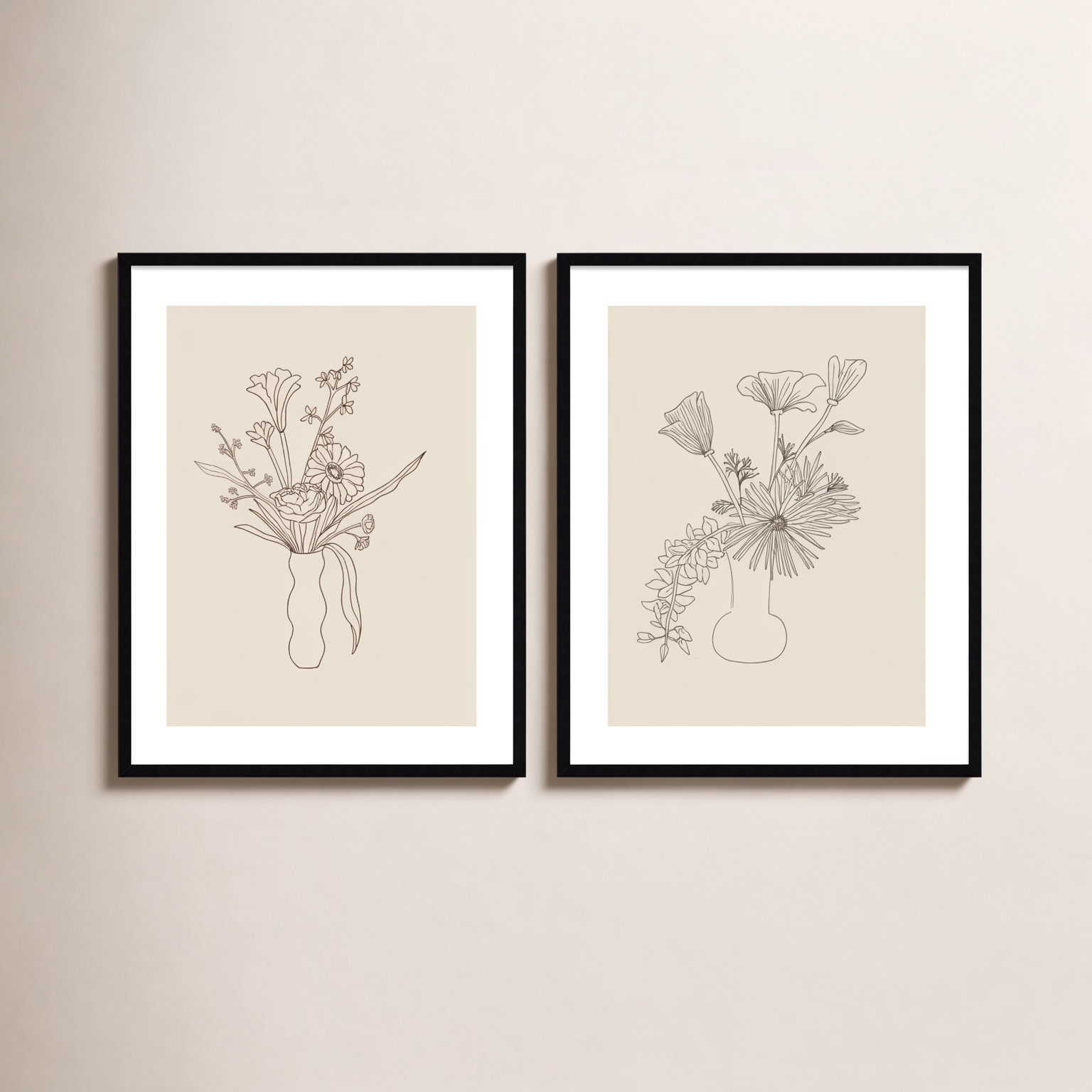Fiama "Landscape with Smokestacks" Print, Black, 33" H x 55" W x 1" D