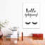 «Hello Gorgeous» par Sissi & Seb - reproduction d'art textuel-52936508-52936510-52936518
