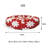 Ridge Creek Round Snowflake Holiday Bed Large