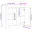 Neziyah 73.5cm Sideboard-1384280900