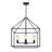 Jynna 4 - Light Steel Dimmable Chandelier-1182532221