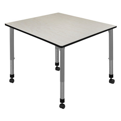 Kee Mobile 72" L Square Breakroom Table