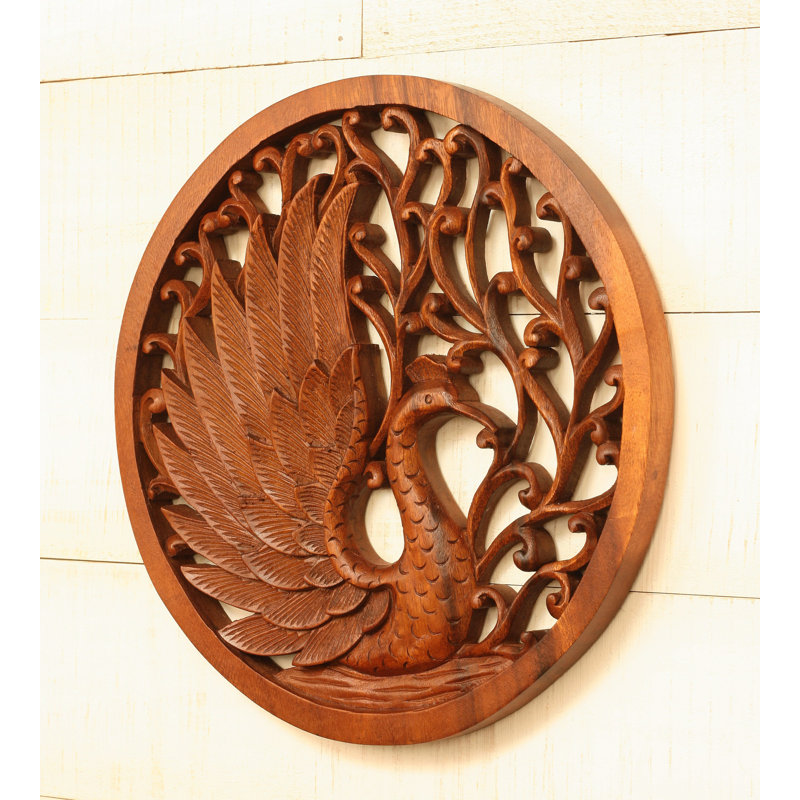Panneau de relief en bois sculpté à la main en bois à suspendre à la main Statue Sculpture cadeau fabriqué à la main Art Home Decor Figurine décorative fait à la main