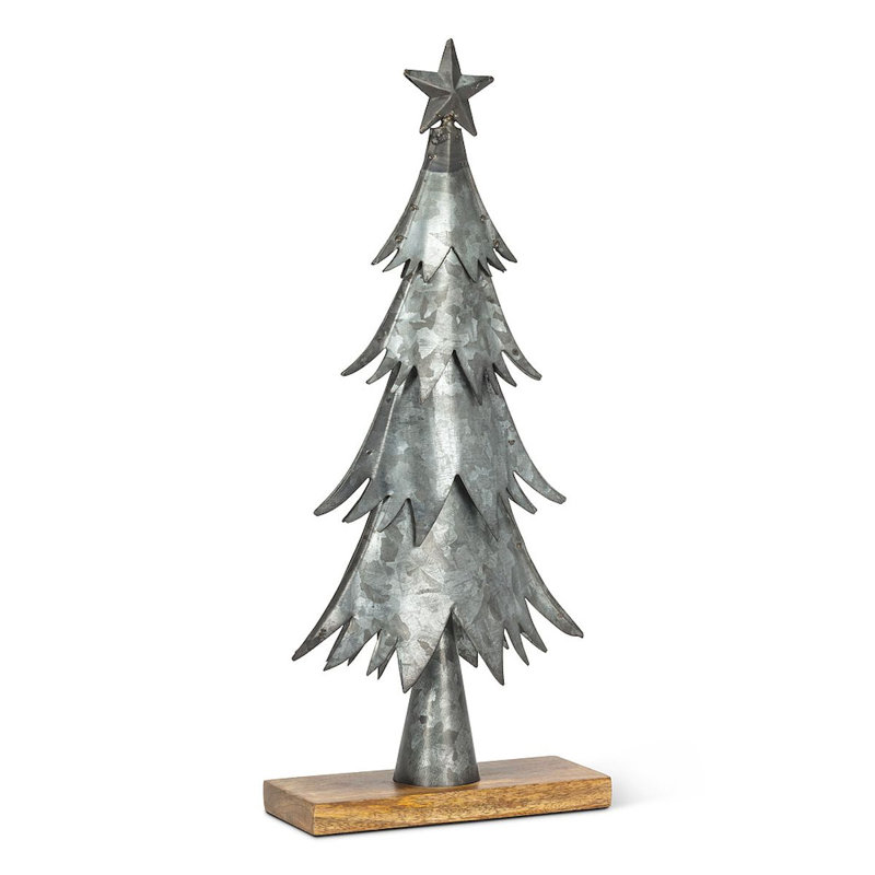 Décoration d'arbre rustique, H 15 po x l 5 po x P 5 po