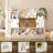 46.8"W X 42"H Kids Bookcase Toys Storage Bookshelf Cubby Toy Storage Organizer with Doors-859799894