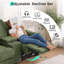  L'ensemble de salon inclinable 2 pièces Sherry comprend un canapé inclinable manuel de 67 po avec console de rangement et un fauteuil inclinable de 34 po-2035502225