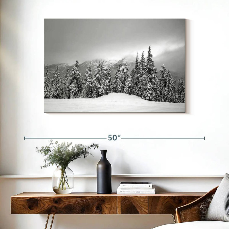 Paysage d'hiver Alvord Whistle, H 26 po x l 39 po