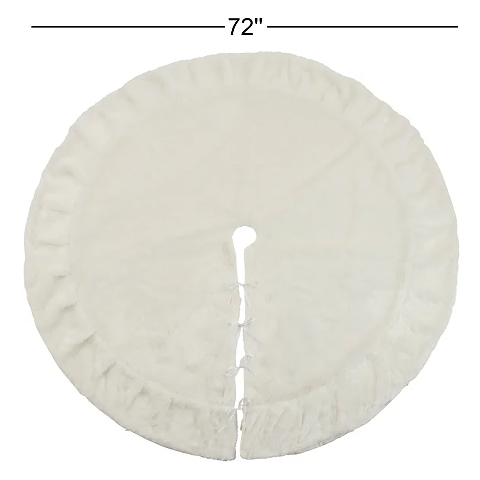Noël Blanc Collection Tree Skirt, 72"