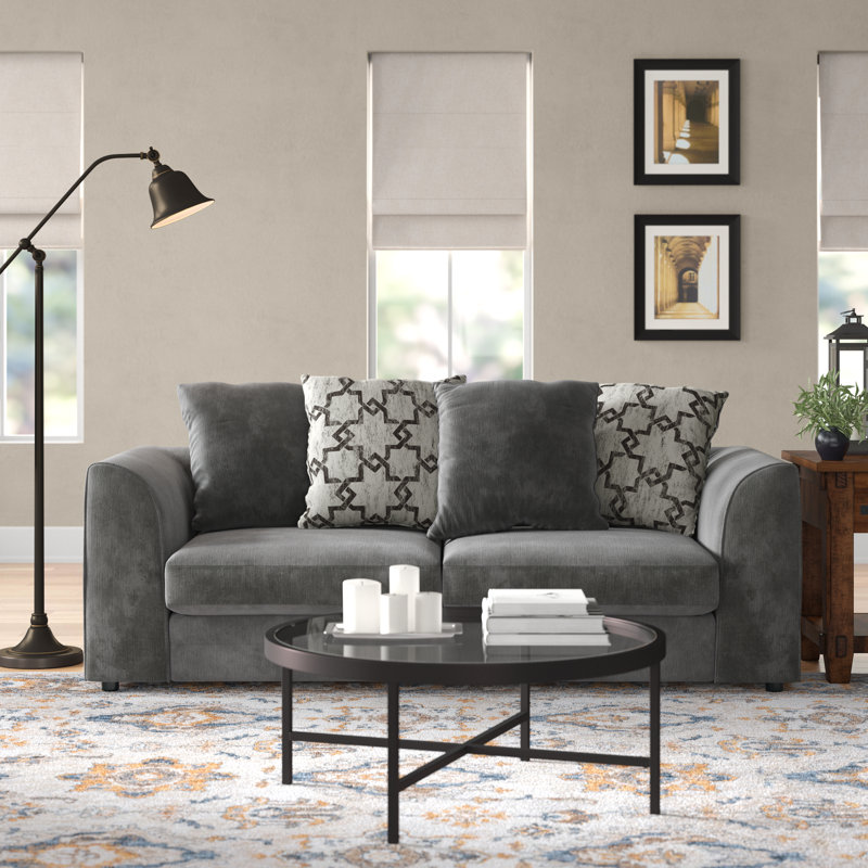 Arabella 2 Seater Sofa, Pewter