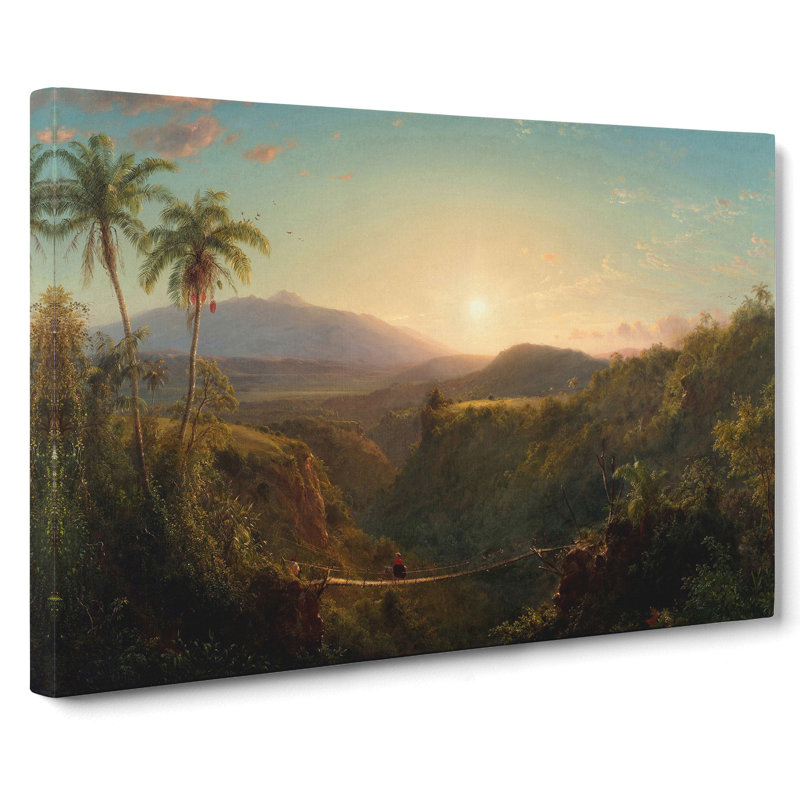 American Pichincha by Frederic Edwin Church - Wrapped Canvas, 35cm H x 50cm W x 3cm D