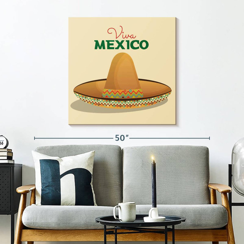 Tergel Viva Mexico Sombrero, 30" H x 30" W