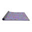Tapis mauve à motif floral Ayaana-1221456083