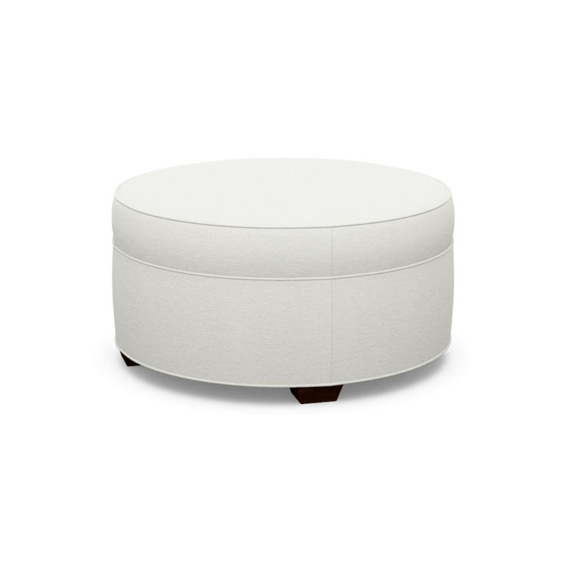 Round Ottoman, Walnut, 3906-73