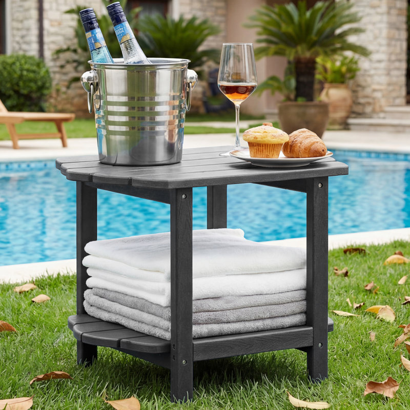 Table de bout Maynerd, Gris
