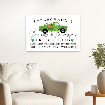 Art irlandais de printemps, pub irlandais contemporain
