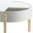 Bodfish White & Natural Round Coffee Table