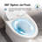 Poseidon Dual-Flush Elongated One-Piece Toilet (Seat Included)-92267704