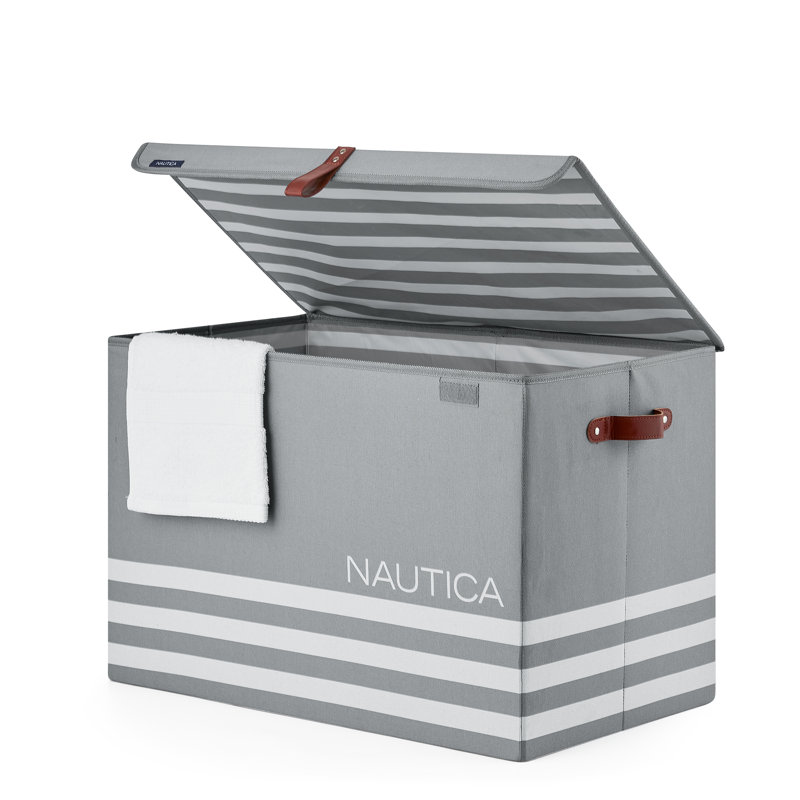 Large Storage Hamper, Gray
