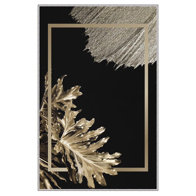 Premium 3D Printed Area Rug, 5.2 x 7.5 Feet, 100% Polyester, 650 g/m² | Antibacterial, Non-Slip PVC Dot Underside, Machine Washable | Ideal for Living Room, Bedroom & Home Decor, Soft Pile Height: 0.3 Inches