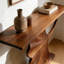 Console simple de style moderne brun-2048597958