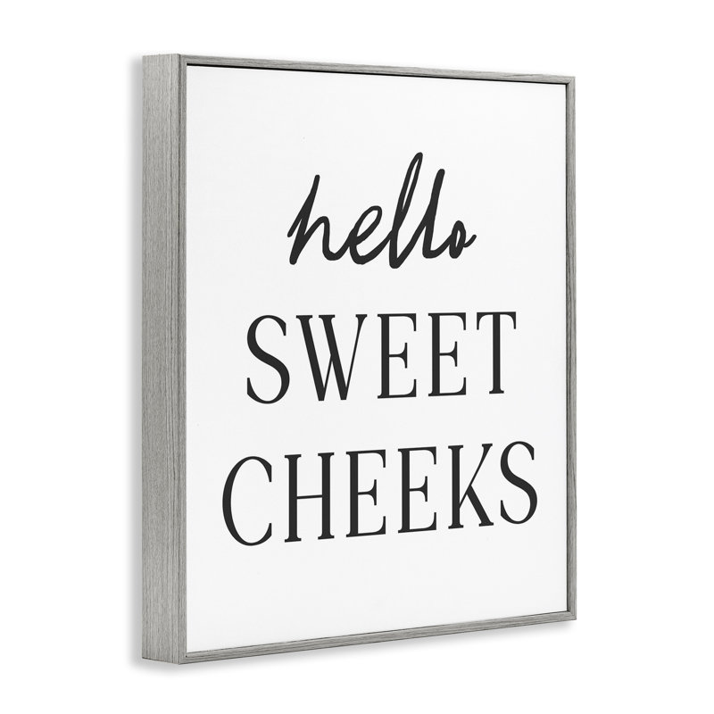 Giclée encadrée Sweet Cheek, Estampe numérique Farmhouse, H 30 po x l 24 po