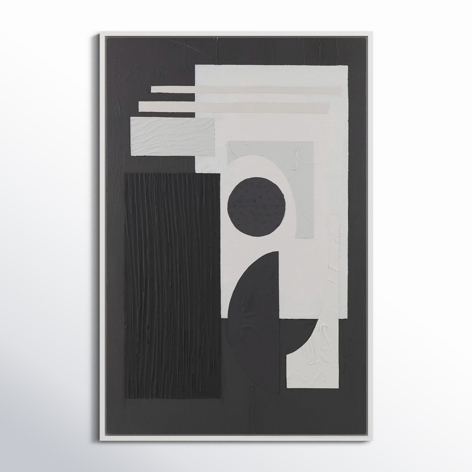 Night Abstract Geometric Wall Art
