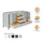Meuble-lavabo double en bois massif de 66 à 67 po Panchuri-1248082371