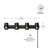 22.25'' 4 -Light Fixed Track Track Kit with Adjustable Head
