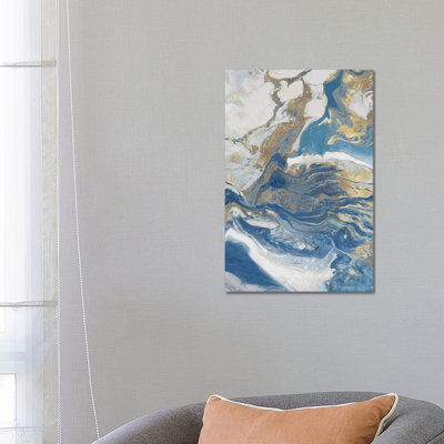 Fluid Memories II by Eva Watts - Painting on Canvas