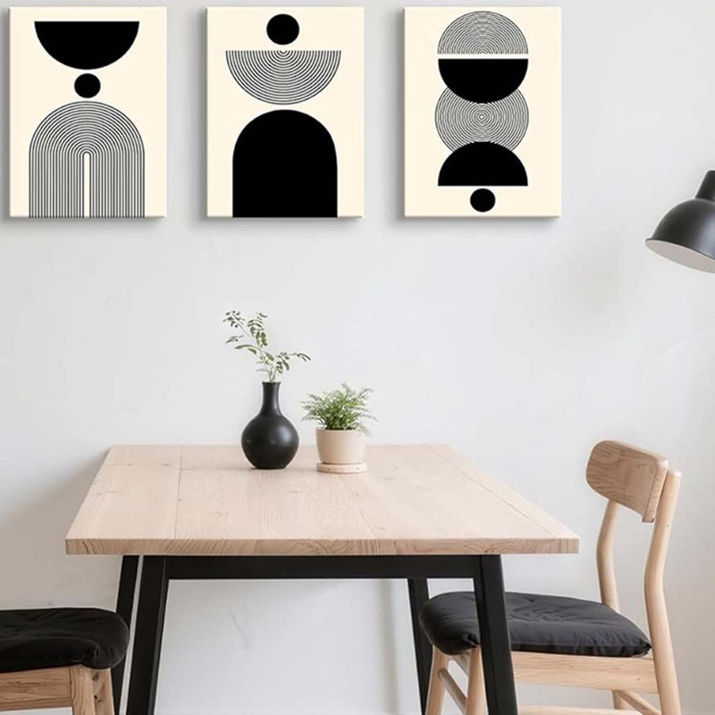 3 Piece Wrapped Canvas Wall Art