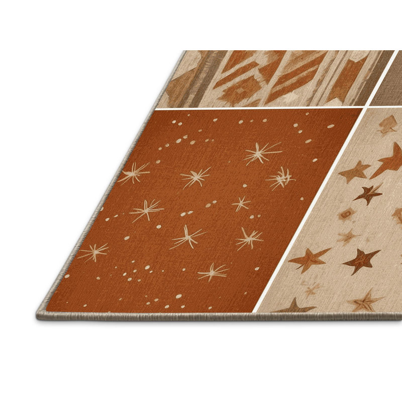 Sunburst Vista Rug, Round 3'