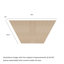 Ashwood Stagger - Collection Wood Grain - Plafond en vinyle - (70 pieds carrés)