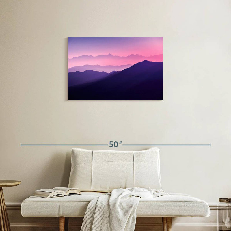 Gradient Mountain, 20" H x 30" W