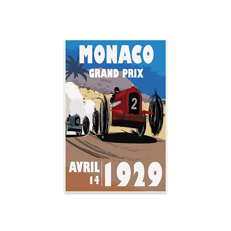 " Monaco " by Fly Graphics, 24" H x 16" W x 0.25" D
