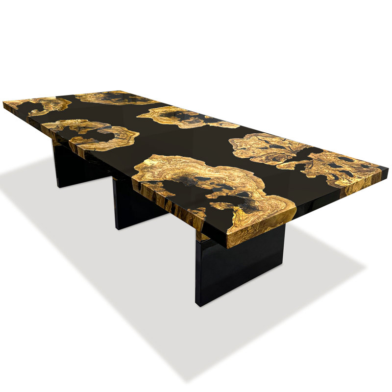Thyria Solid Wood Dining Table, 42" W x 72" L