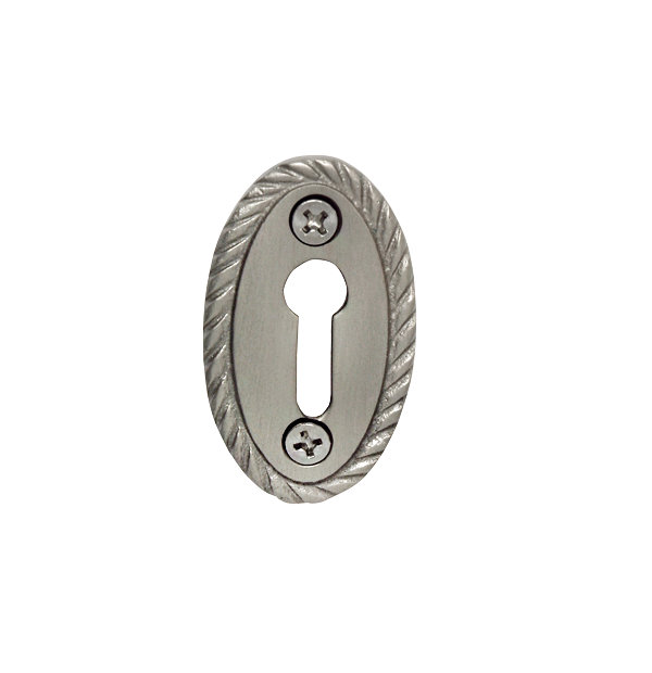 Bouton de porte, Nickel satiné