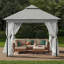 Pavillon de jardin extérieur LAUSAINT ACCUEIL 10 pi x 10 pi-101335340