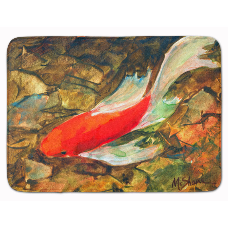 Koi fish - tapis de bain en mousse à mémoire de forme Louis