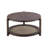 Avalon Walnut And Cane Side Table