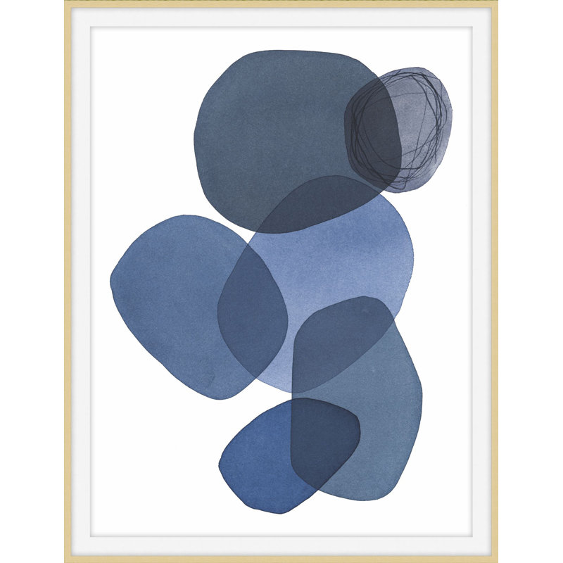 A Night In August 3 Framed Watercolour Painting Print, 35.48" H x 27.48" W
